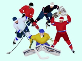 Meet our new hockey teams stickers