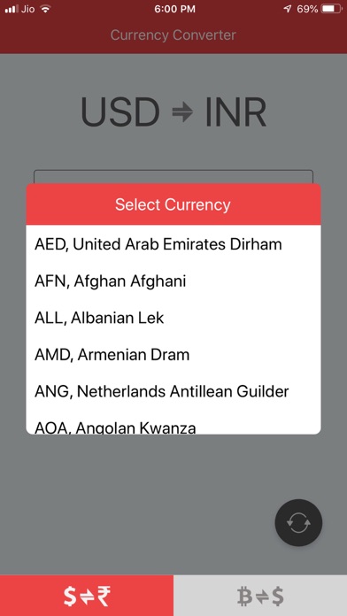 Currency to Currency screenshot 2