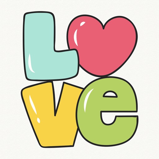 Doodle Valentine's Day Sticker icon