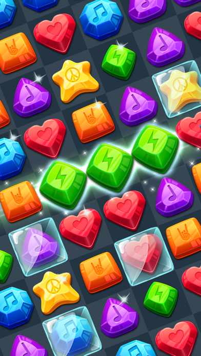 Hard Rock Puzzle Match screenshot 3