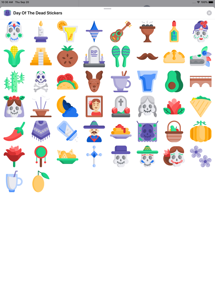 Day Of The Dead Stickers