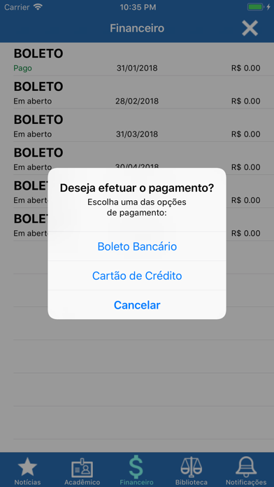 How to cancel & delete Portal do Aluno FDSM from iphone & ipad 3