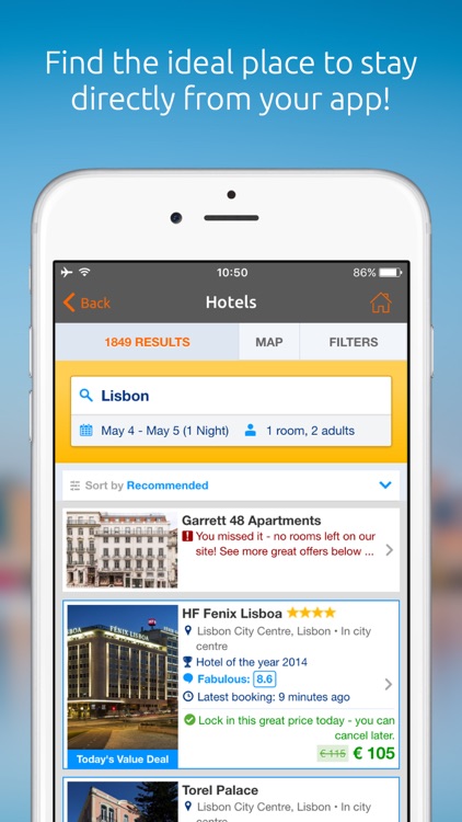 Opodo - Flights, Hotels & Cars screenshot-4