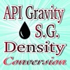 API, SPECIFIC GRAVITY, DENSITY