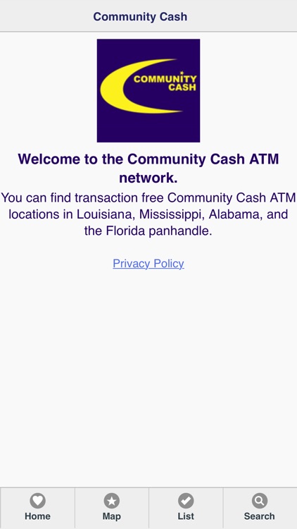 Community Cash ATM Locator