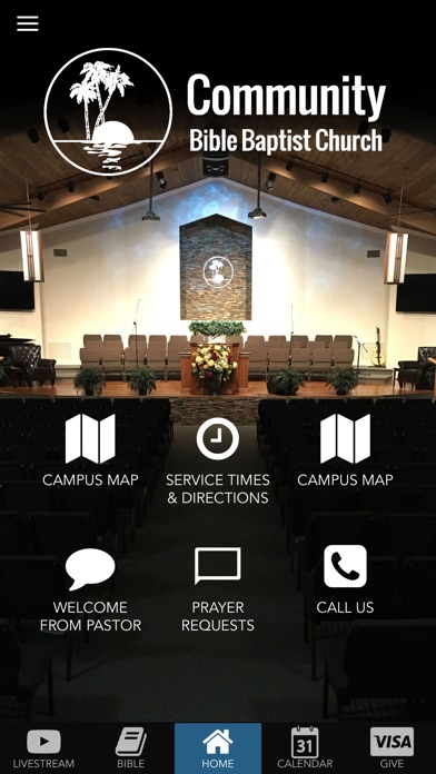 Community Bible Baptist Church screenshot 2