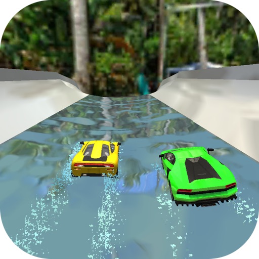 Water Slide Car Race and Stunt icon