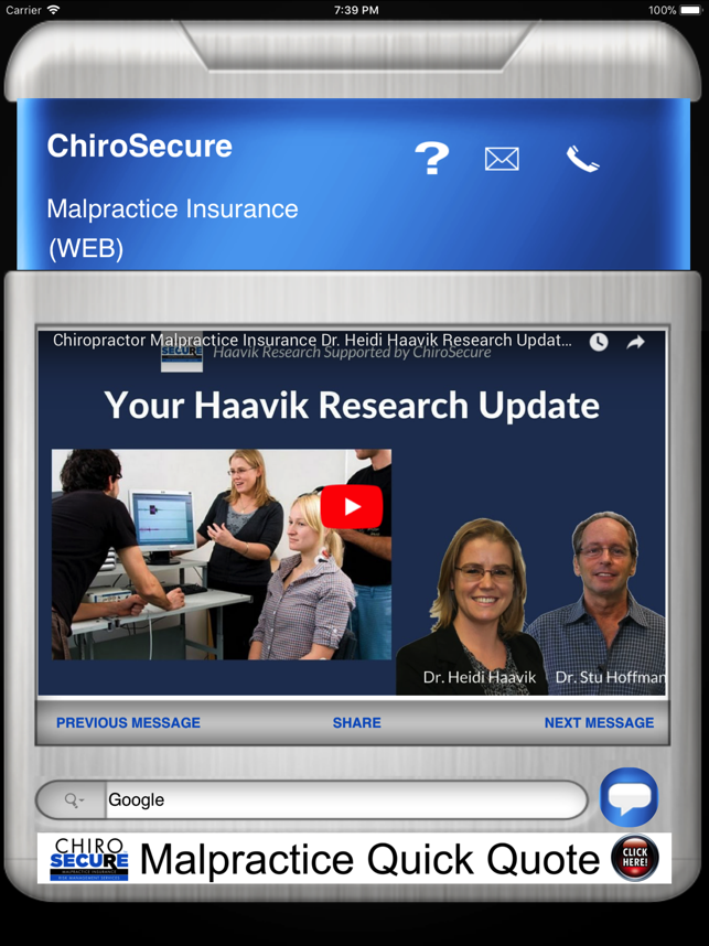 ChiroSecure Insurance HD(圖2)-速報App