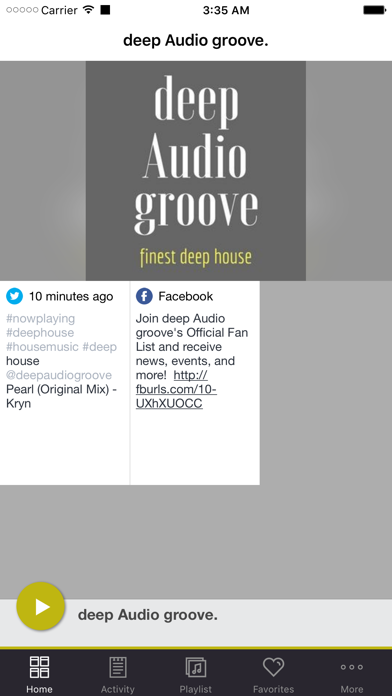 How to cancel & delete deep Audio groove. from iphone & ipad 1