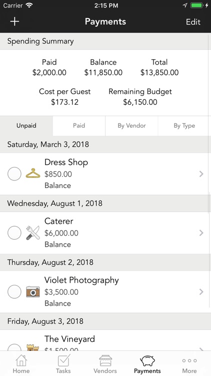 WeddingHappy - Wedding Planner screenshot-3