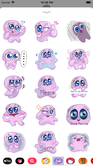 Jolly Jelly Emojis Sticker App