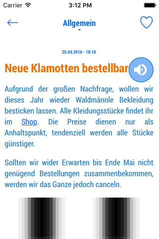 Waldmännle News screenshot 2