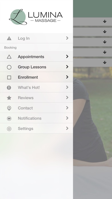 Lumina Massage screenshot 2
