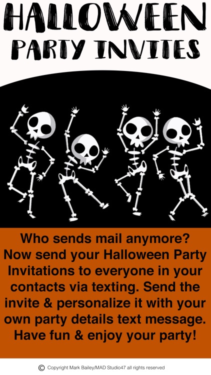 Halloween Party Invites