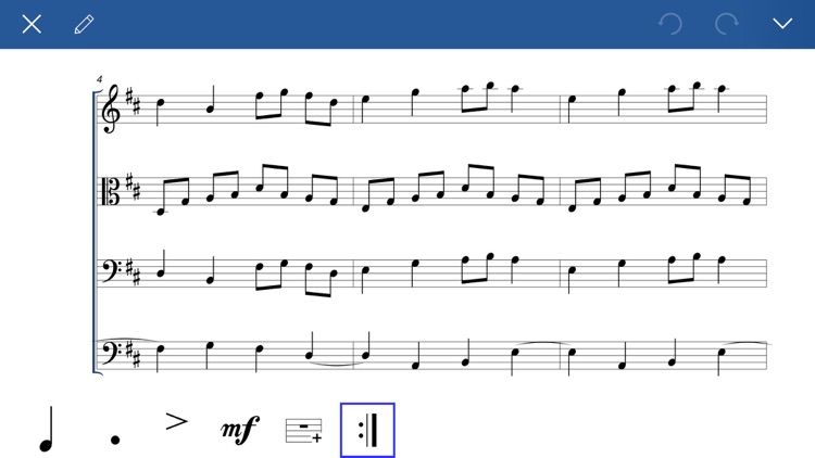 Notation Pad-Sheet Music Score screenshot-4