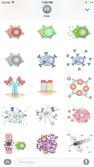 Immunology Cells Sticker Pack(圖4)-速報App