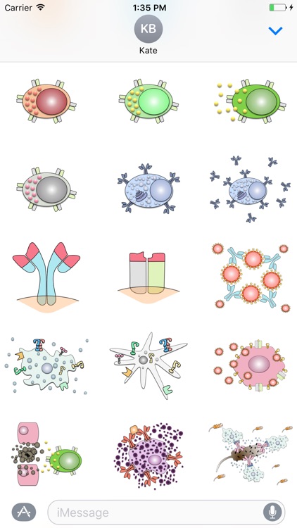 Immunology Cells Sticker Pack screenshot-3
