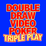 Double Draw Poker Triple Play Logo