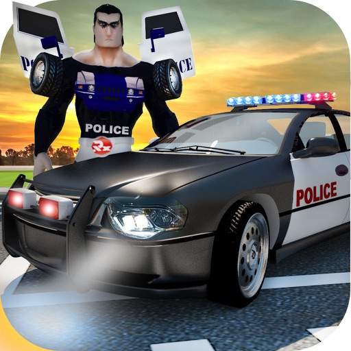Police Superhero Car Simulator 2017 icon