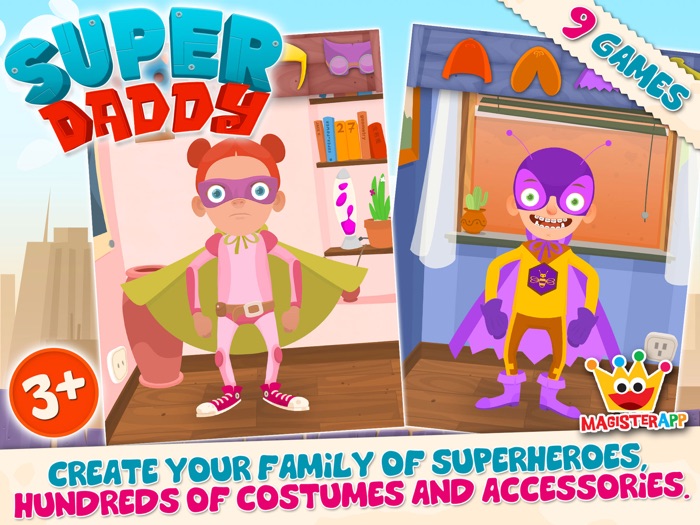 Super Daddy - Dress Up a Hero