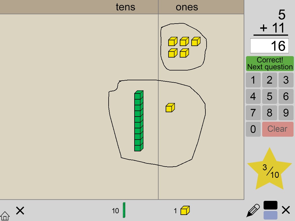 Base Ten Blocks Math screenshot 2