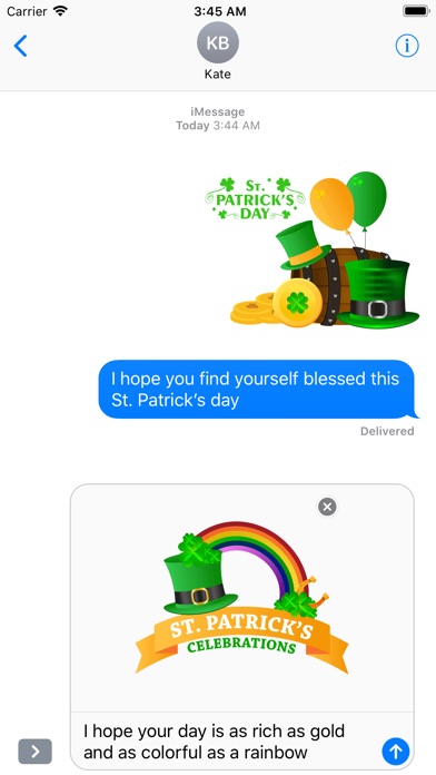 St.Patrick's Day Sticker screenshot 2