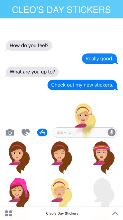 Cleo's Day Stickers