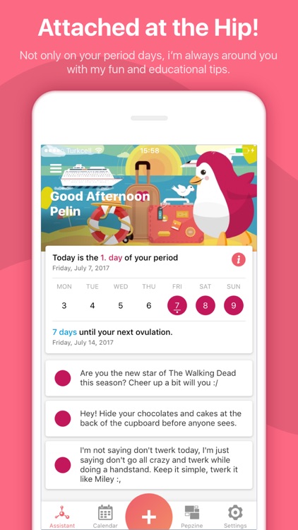 Pepapp - Period Tracker screenshot-0