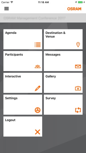 OSRAM Event App