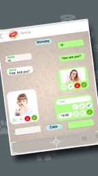 Fake chats send joke messages Captura de tela 4