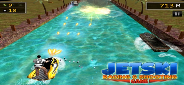 Jetski Racing & Shooting Game(圖2)-速報App