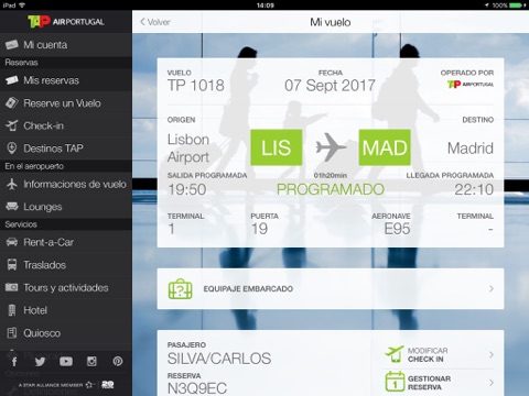 Air Portugal for iPad screenshot 2