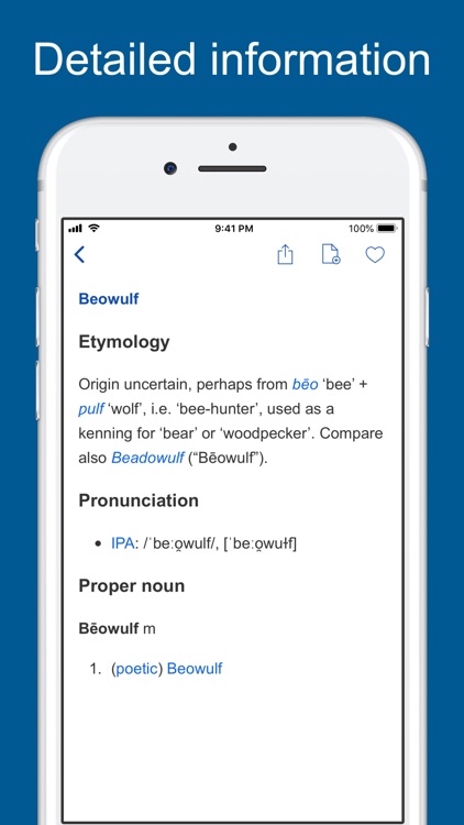 Old English Etymology screenshot-3