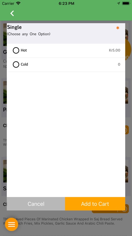 FoodTaxi - Food Ordering App screenshot-4