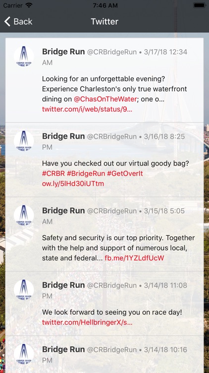 The Cooper River Bridge Run screenshot-3