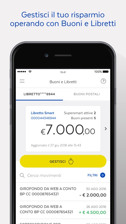 BancoPosta screenshot-3