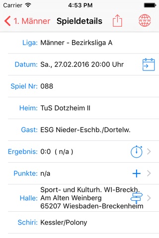 TuS Nieder-Eschbach Handball screenshot 3