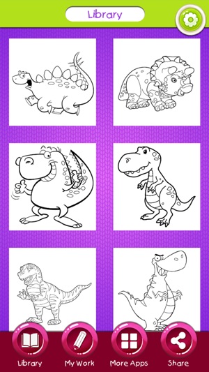 Dinosaur Coloring Book Pages(圖2)-速報App