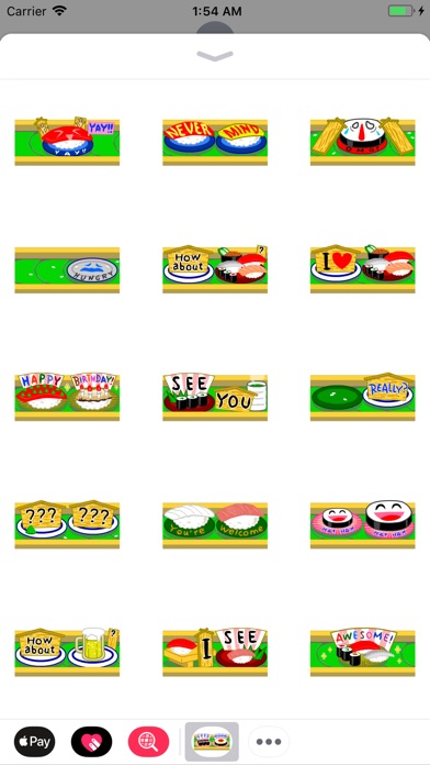 Japanese Food Animated Emoji screenshot 3