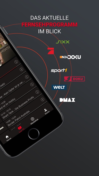 7TV - Mediathek, TV Livestream