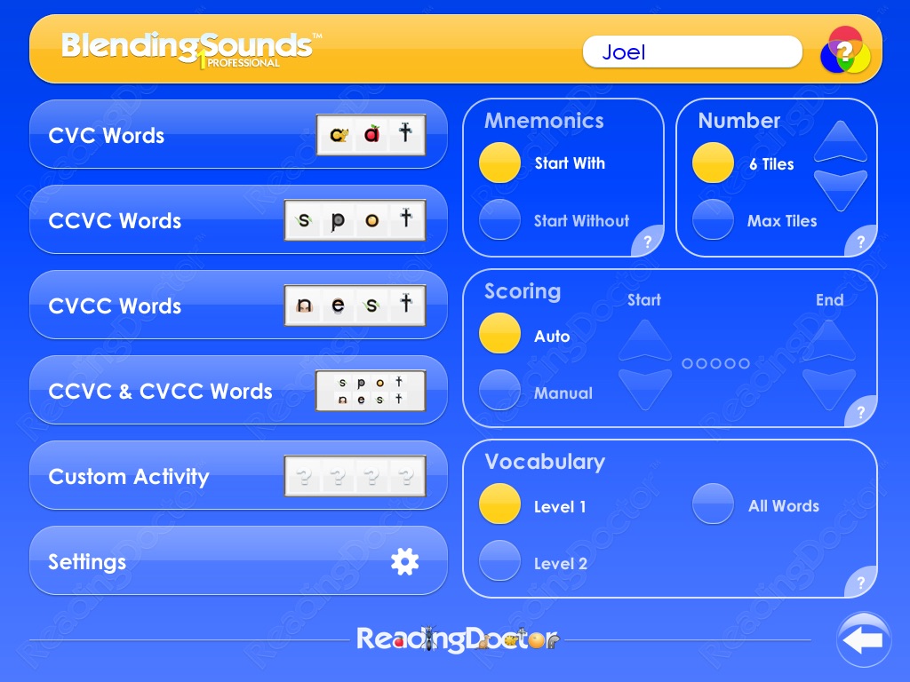 Blending Sounds 1 : Phonics Words for Beginners screenshot 3
