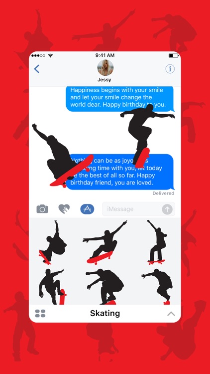 Skate - Skateboard Sticker App