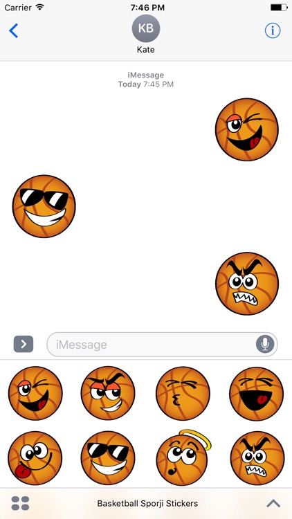 Basketball Sporji Stickers