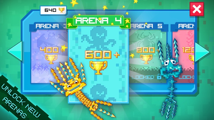 Pixel Sword Fish io screenshot-4