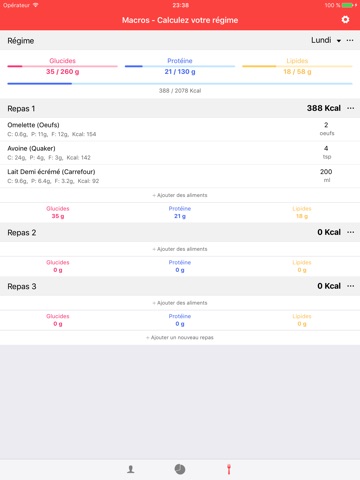 Macros - Calorie Counter screenshot 2