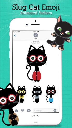 Animated Sluggish Cat Emoji(圖2)-速報App