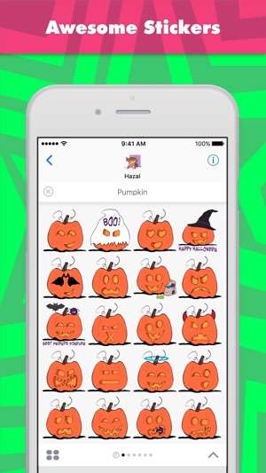 Pumpkin贴纸，设计：Hazal