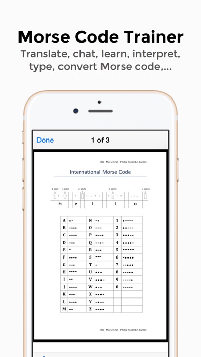 Morse Code Trainer Premium screenshot 2