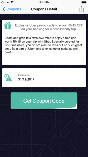 UbeCoupons - Coupons For Uber(圖4)-速報App