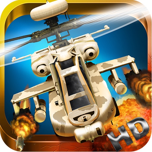 Modern Helicopter Battle 3D - Gunship Strike Sim icon
